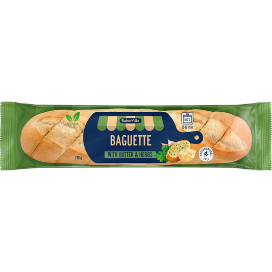 Aryzta Bagietka z masłem i ziołami 175g