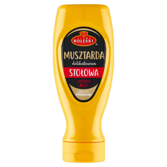 Firma Roleski Musztarda delikatesowa stołowa 425 g
